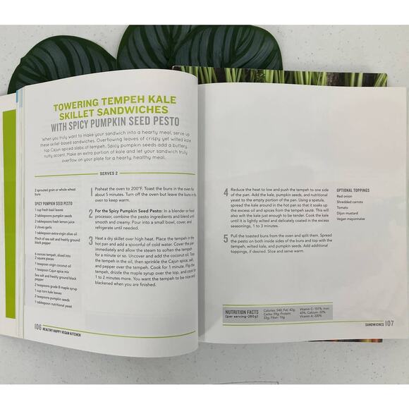 Healthy Happy Vegan Kitchen The Oh She Glows Cookbook Cooking Paperback Liddon - Picture 4 of 10